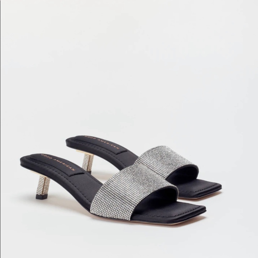 ✨♥️Good American Sparkle Mule Sandal♥️✨